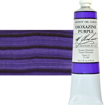 M. Graham Oil Color 5oz - Dioxazine Purple