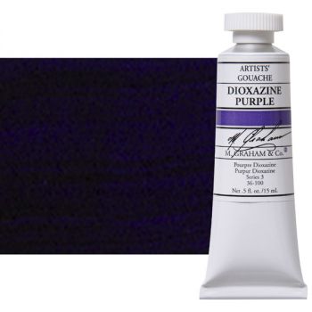 M Graham Gouache 15ml Dioxazine Purple