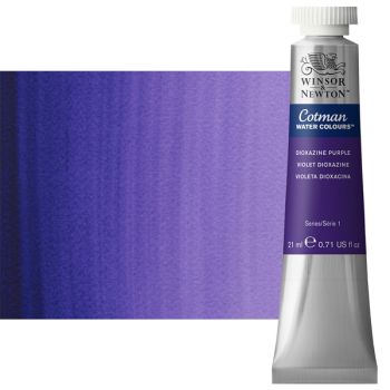 Winsor & Newton Cotman Watercolor 21 ml Tube - Dioxazine Violet