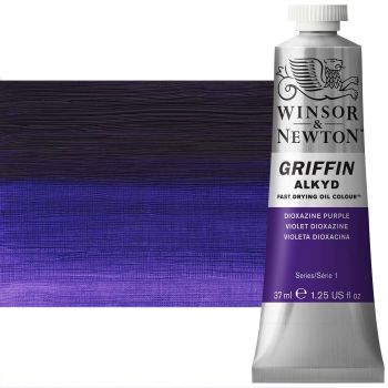 Griffin Alkyd Fast-Drying Oil Color 37 ml Tube - Dioxazine Purple