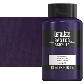 Liquitex Basics Acrylic Paint Dioxazine Purple 400ml