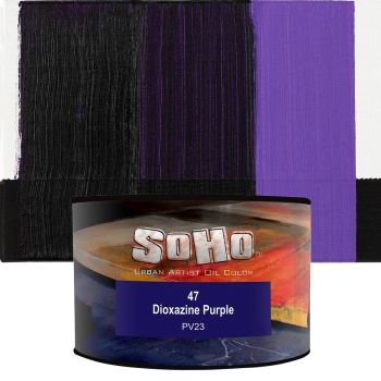 SoHo Artist Oil Color Dioxazine Purple 430ml Can