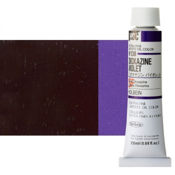 Holbein Extra-Fine Artists' Oil Color 20 ml Tube - Dioxazine Violet