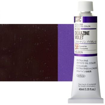 Holbein Extra-Fine Artists' Oil Color 40 ml Tube - Dioxazine Violet