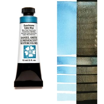 Daniel Smith Extra Fine Watercolors - Duochrome Cabo Blue, 15 ml Tube
