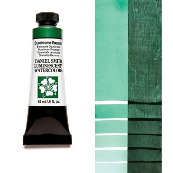 Daniel Smith Extra Fine Watercolors - Duochrome Emerald, 15 ml Tube