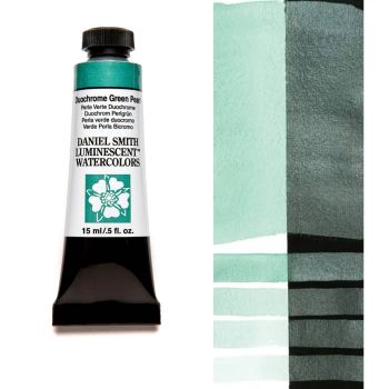 Daniel Smith Extra Fine Watercolors - Duochrome Green Pearl, 15 ml Tube