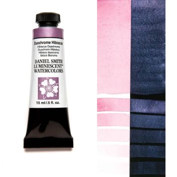 Daniel Smith Extra Fine Watercolors - Duochrome Hibiscus, 15 ml Tube