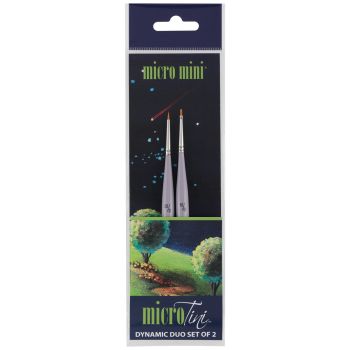 Micro Tini Detail Brush Dynamic Duo Brush Set of 2