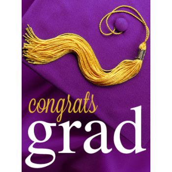 Graduation - Purple Graduation Cap eGift Card