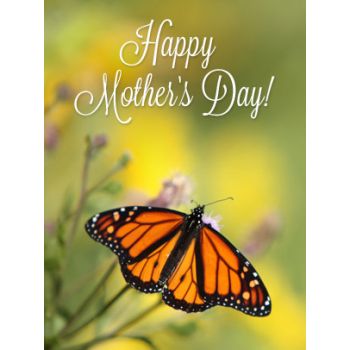 Mother&#39;s Day Art eGift Card - Monarch Butterfly - electronic gift card eGift Card