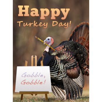 Thanksgiving Art eGift Card - Turkey Day - electronic gift card eGift Card
