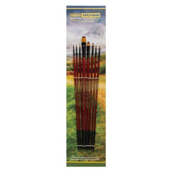 Ebony Splendor Brush Long Handle Explorer Set 87937