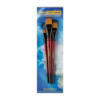 Ebony Splendor Brush Short Handle Wash Set