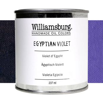Williamsburg Handmade Oil Paint - Egyptian Violet, 237ml Can
