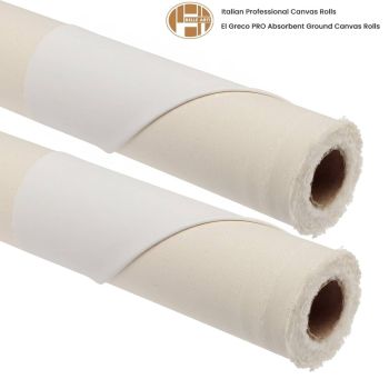 Belle Arti El Greco Absorbent Ground Canvas Rolls