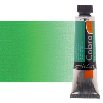 Cobra Water-Mixable Oil Color 40ml Tube - Emerald Green