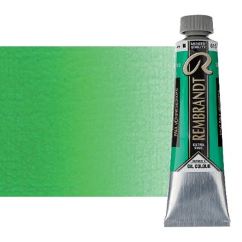Rembrandt Extra-Fine Artists' Oil - Emerald Green, 40ml Tube