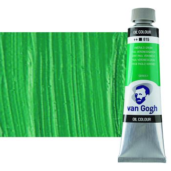 Van Gogh Oil Color, Emerald Green 40ml Tube