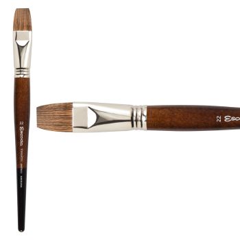 Escoda Versatil Synthetic Kolinsky Sable Short Handle Brush Bright #22