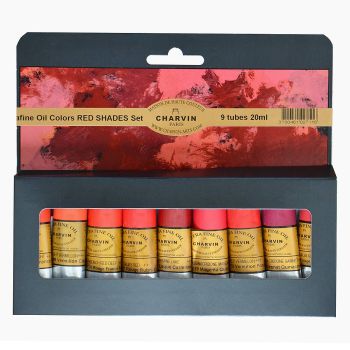 Red Shades Extra Fine Oil Bonjour Set of 9