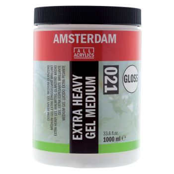 Amsterdam Expert Acrylic Extra Heavy Gel Glossy Medium 1 Liter