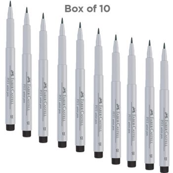 Box 10 Pitt Brush Pen Cold Grey I 
