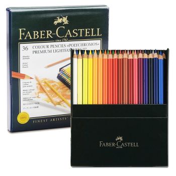 Faber-Castell Polychromos Pencil Cardboard Box Set of 36