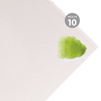 Artistico Watercolor Paper 10-pack 140lb 22 x 30 in Extra White Rough