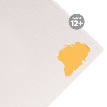 Fabriano Artistico Watercolor Paper - 22"x30" Extra-White, 300lb Cold Press (Pack of 12 + 3 Free Sheets)
