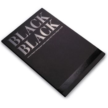 Fabriano Black Black 140lb Pad 11.75X16.5in (20 Sheets) 