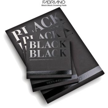 Fabriano Black Black Drawing Pads