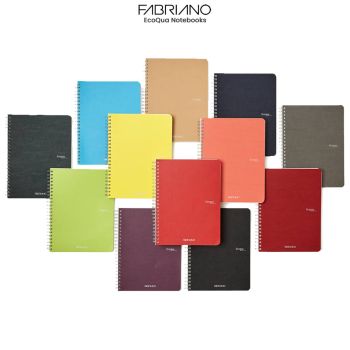 Fabriano EcoQua Glue-Bound Notebooks