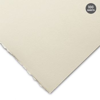 (Pack of 100) Fabriano Rosapina Printmaking Paper, Ivory 20" x 27"