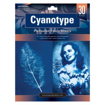 Jacquard Cyanotype Fabric Pack of 30