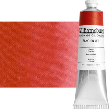 Williamsburg Handmade Oil Paint - Fanchon Red, 150ml Tube