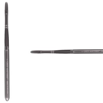 Grey Matters Series 9881 Synthetic Pocket Brush - Filbert, Size 2