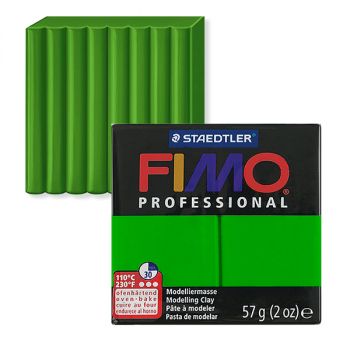 Green 2 oz - FIMO Professional Modeling Clay 