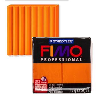 Orange 2 oz - FIMO Professional Modeling Clay 