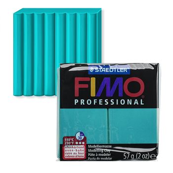 Turquoise 2 oz - FIMO Professional Modeling Clay 
