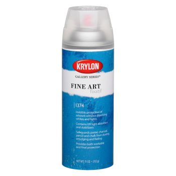 Krylon Gallery Series Fine Art Fixative, 11oz Can