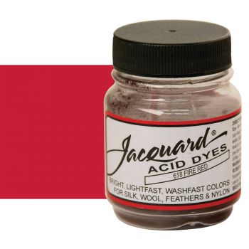 Jacquard Acid Dye 1/2 oz Fire Red