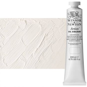 Winsor & Newton Artists' Oil Color 200 ml Tube - Flake White Hue