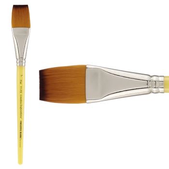 Creative Inspirations Dura-Handle™ Brush Short Handle Flat 1"