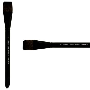 Silver Brush Black Velvet Series 3008S Aquarelle Wash 1"