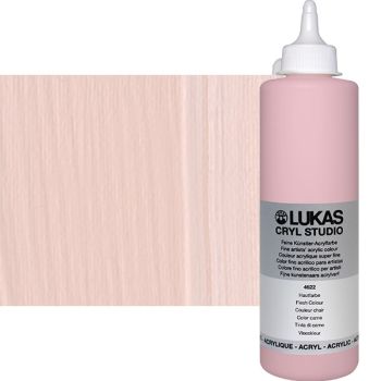 LUKAS CRYL Studio Acrylic Paints Peach Pink 500 ml