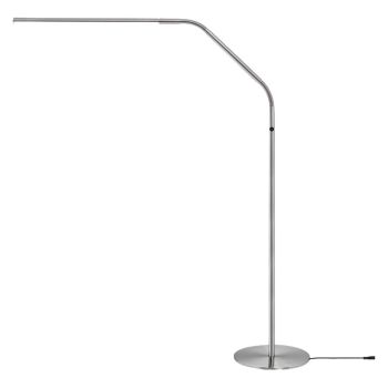 Daylight Slimline 3 LED Floor Lamp Brushed Steel (Dimmable)