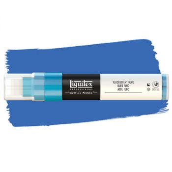 Liquitex Professional Paint Marker Wide (15mm) - Fluorescent Blue