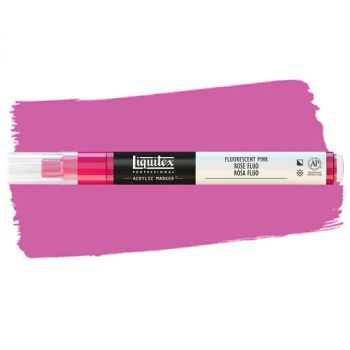 Liquitex Professional Paint Marker Fine (2mm) - Fluorescent Pink