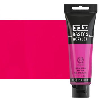 Liquitex Basics Acrylics 4oz Fluorescent Pink